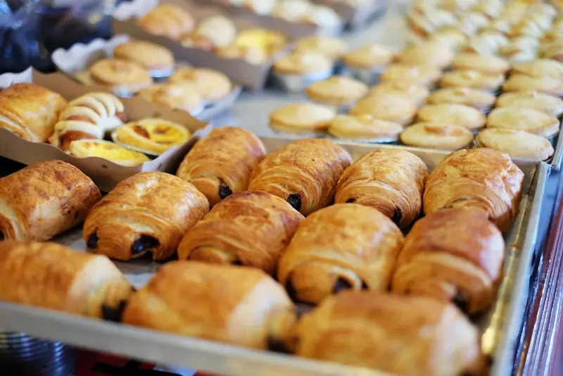 Puffs out of the oven at 7 AM and 4 PM