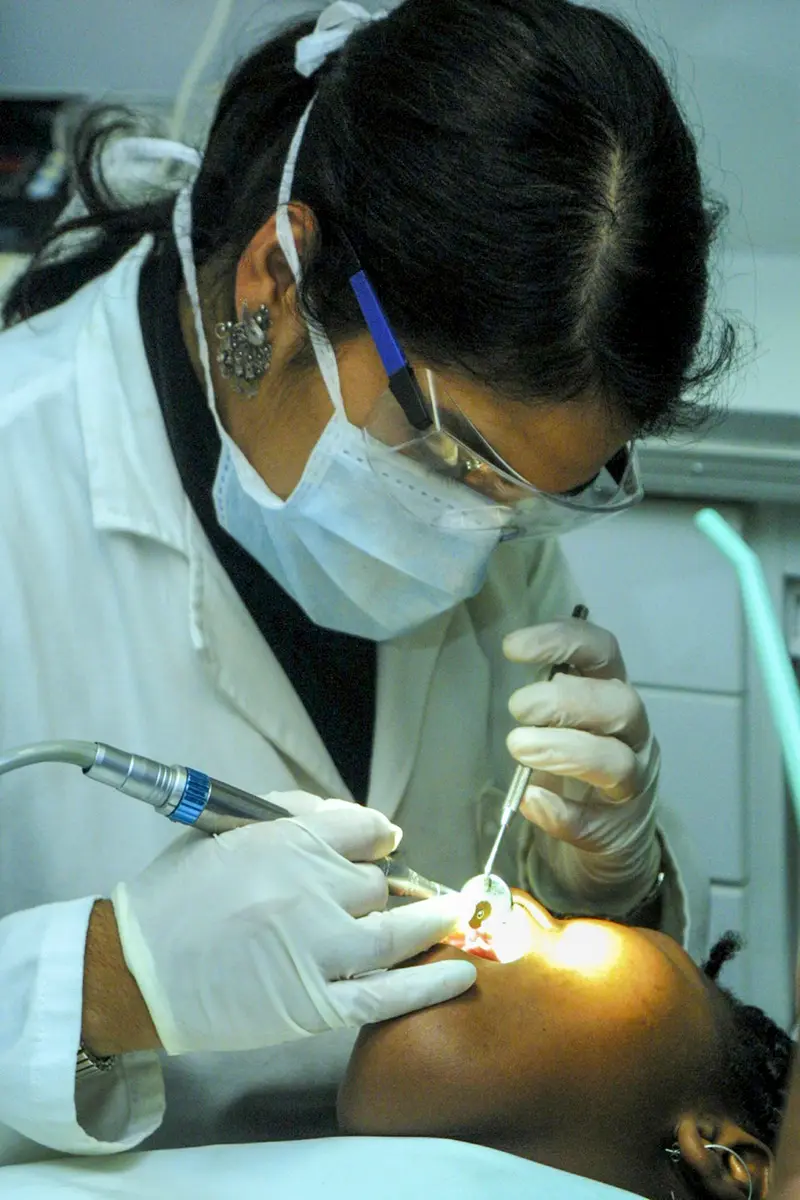 Unhurried check-ups with magnification