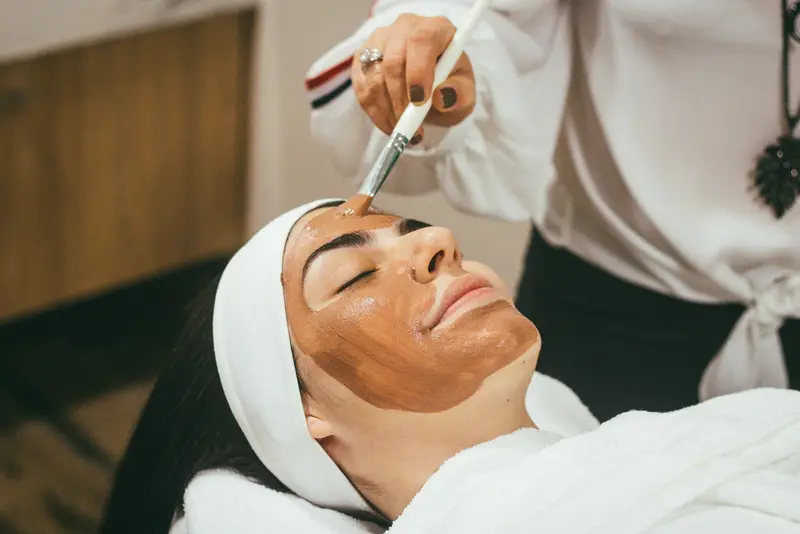 Medical-grade peels, applied by the doctor’s team