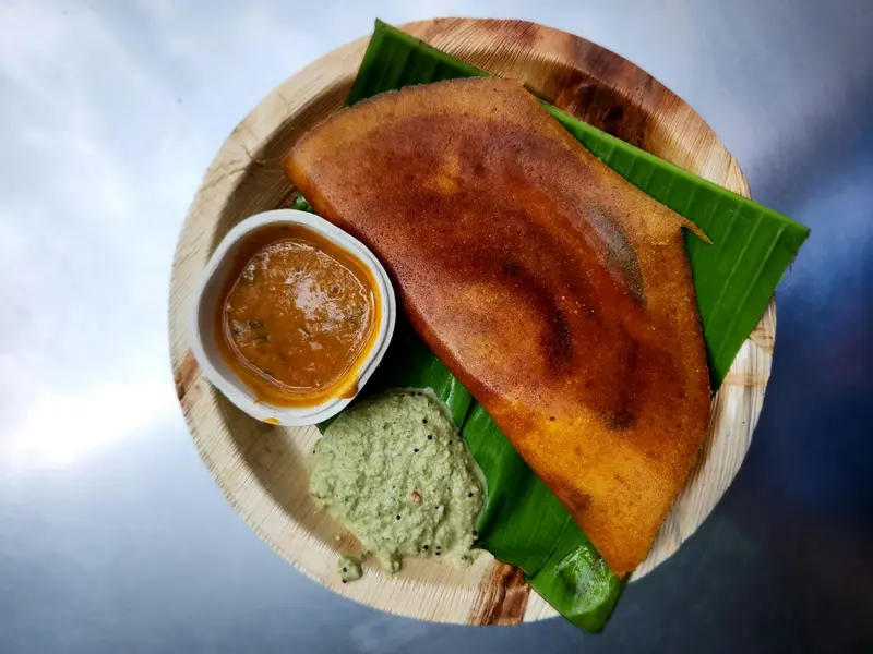 Ghee roast dosa