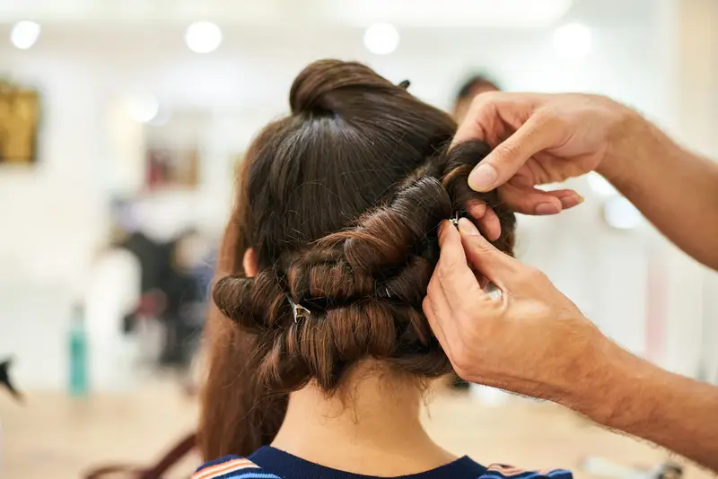 Reception updo